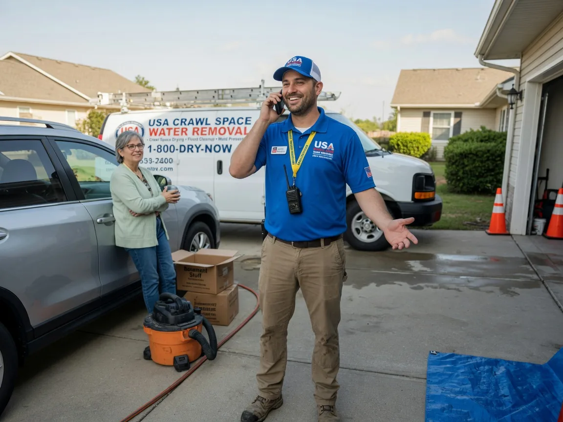 Crawl Space Water Removal Grissom Arb, IN FAQs